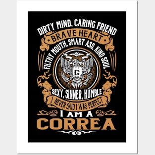 CORREA Posters and Art